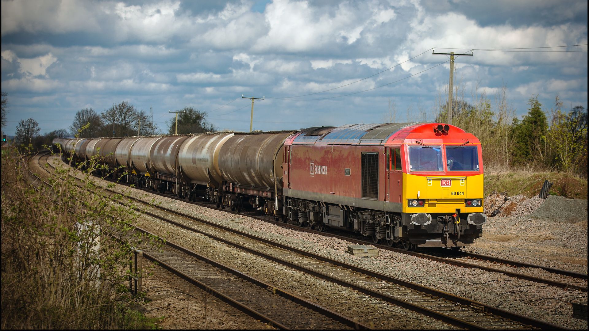 Chemicals rail freight service 